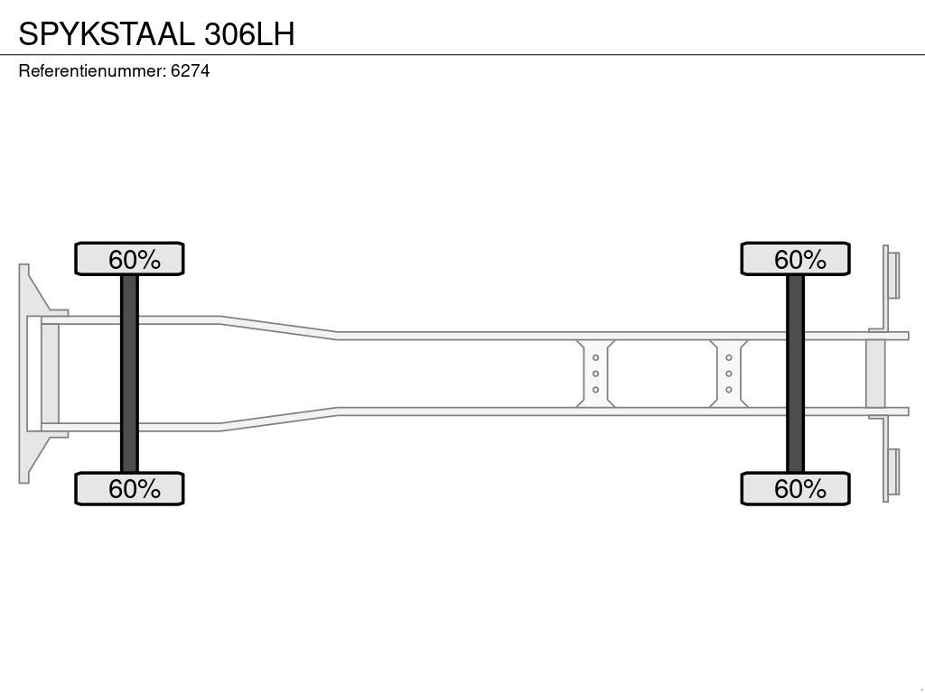 LKW типа Sonstige Spykstaal 306LH, Gebrauchtmaschine в Barneveld (Фотография 4)