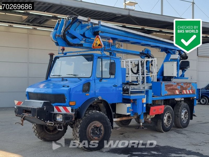 LKW типа Sonstige Unimog 24B 6X6 Engin EGI TP 226 hubarbeitsb&uuml;hne Manual Euro 2, Gebrauchtmaschine в Veghel (Фотография 1)