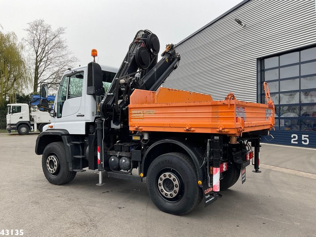 LKW a típus Sonstige Unimog U 500 4x4 Hiab 12 Tonmeter laadkraan (bouwjaar 2009), Gebrauchtmaschine ekkor: ANDELST (Kép 5)