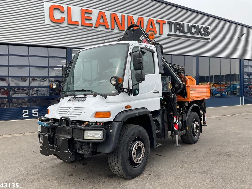 LKW a típus Sonstige Unimog U 500 4x4 Hiab 12 Tonmeter laadkraan (bouwjaar 2009), Gebrauchtmaschine ekkor: ANDELST (Kép 2)