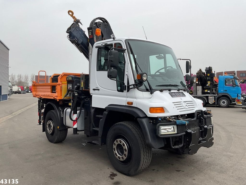 LKW van het type Sonstige Unimog U 500 4x4 Hiab 12 Tonmeter laadkraan (bouwjaar 2009), Gebrauchtmaschine in ANDELST (Foto 3)