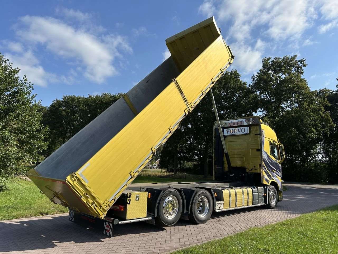 LKW tip Sonstige Volvo FH 520 multitransporter kipper / tipper full options, Gebrauchtmaschine in Putten (Poză 5)