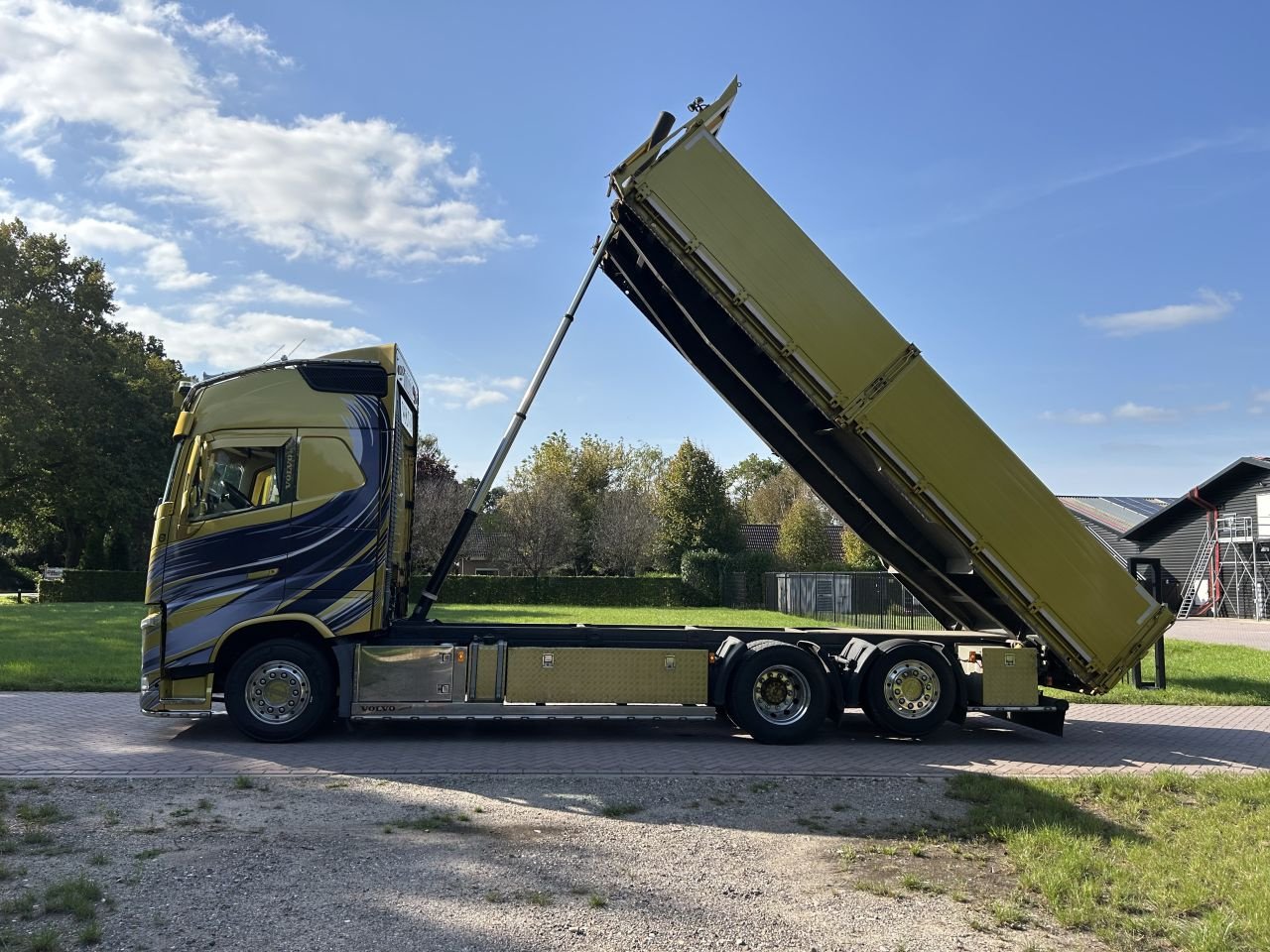 LKW tip Sonstige Volvo FH 520 multitransporter kipper / tipper full options, Gebrauchtmaschine in Putten (Poză 3)