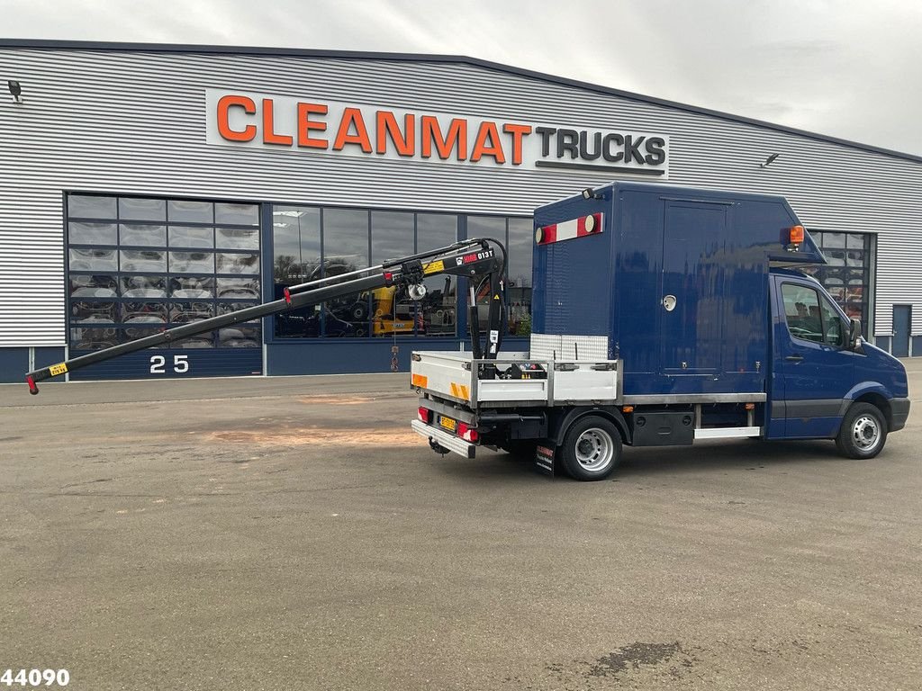 LKW tipa Volkswagen Crafter Servicewagen Hiab 1,3 Tonmeter laadkraan Just 123.645 Km, Gebrauchtmaschine u ANDELST (Slika 1)