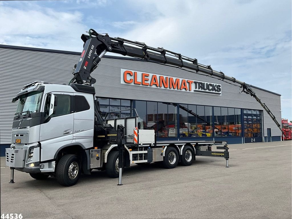 LKW del tipo Volvo FH 16.750 8x4 Euro 6 Hiab 85 Tonmeter laadkraan + Fly-Jib Just 1, Gebrauchtmaschine en ANDELST (Imagen 1)