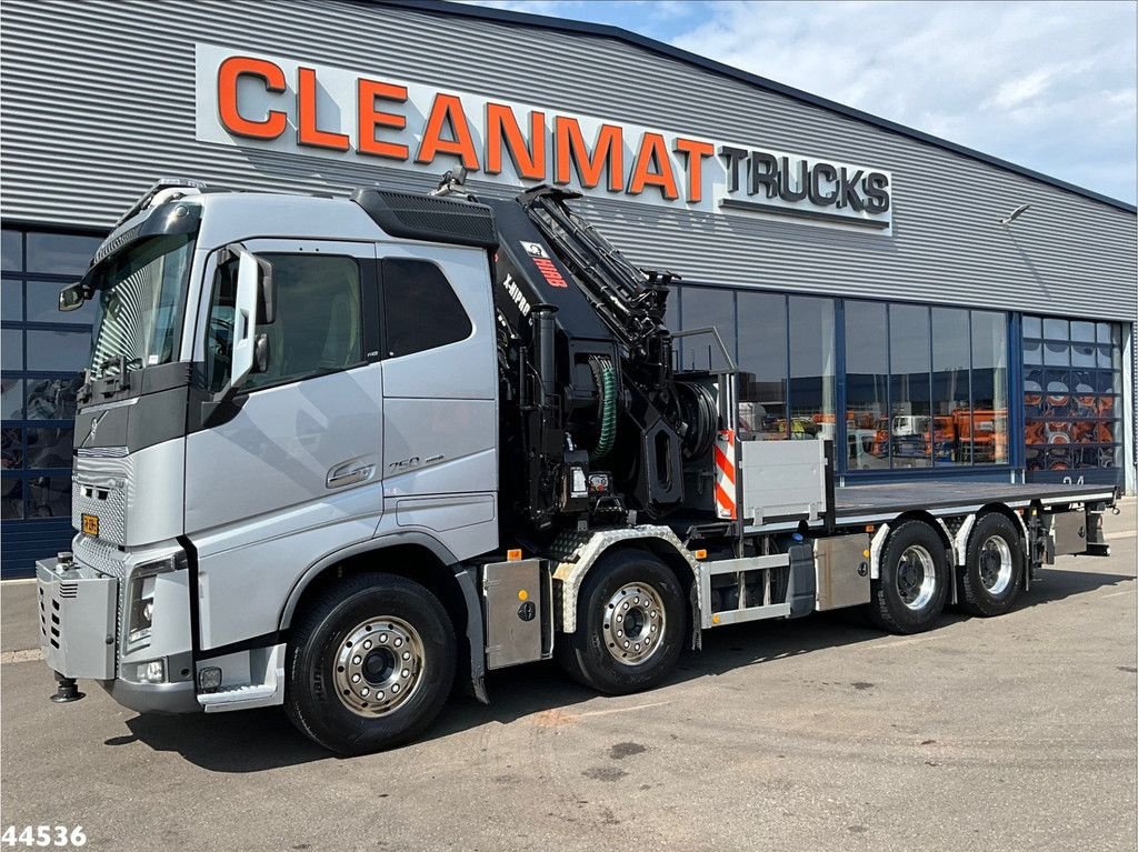 LKW du type Volvo FH 16.750 8x4 Euro 6 Hiab 85 Tonmeter laadkraan + Fly-Jib Just 1, Gebrauchtmaschine en ANDELST (Photo 2)