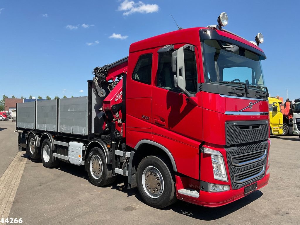 LKW a típus Volvo FH 500 8x2 Euro 6 HMF 32 Tonmeter laadkraan + Fly-Jib, Gebrauchtmaschine ekkor: ANDELST (Kép 9)