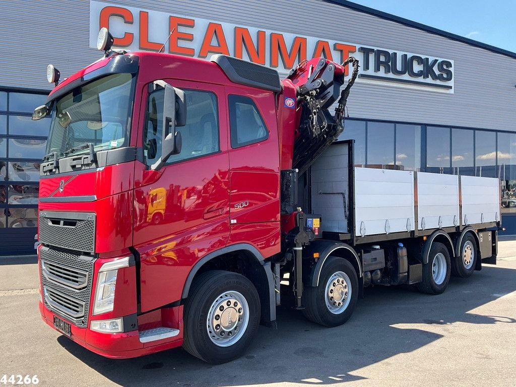 LKW of the type Volvo FH 500 8x2 Euro 6 HMF 32 Tonmeter laadkraan + Fly-Jib, Gebrauchtmaschine in ANDELST (Picture 2)