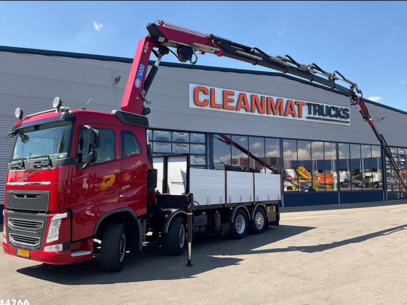 LKW Türe ait Volvo FH 500 8x2 Euro 6 HMF 32 Tonmeter laadkraan + Fly-Jib, Gebrauchtmaschine içinde ANDELST (resim 1)