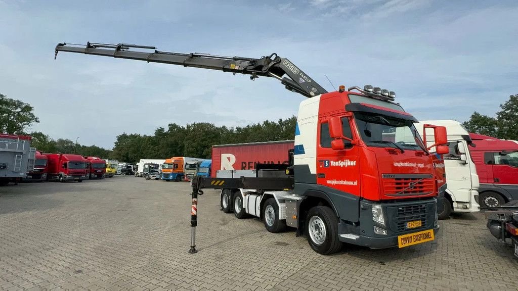 LKW tip Volvo FH 500 EEV 8X4 Fassi 45 ton meter Manual AHK NL Truck Remote, Gebrauchtmaschine in Saasveld (Poză 1)