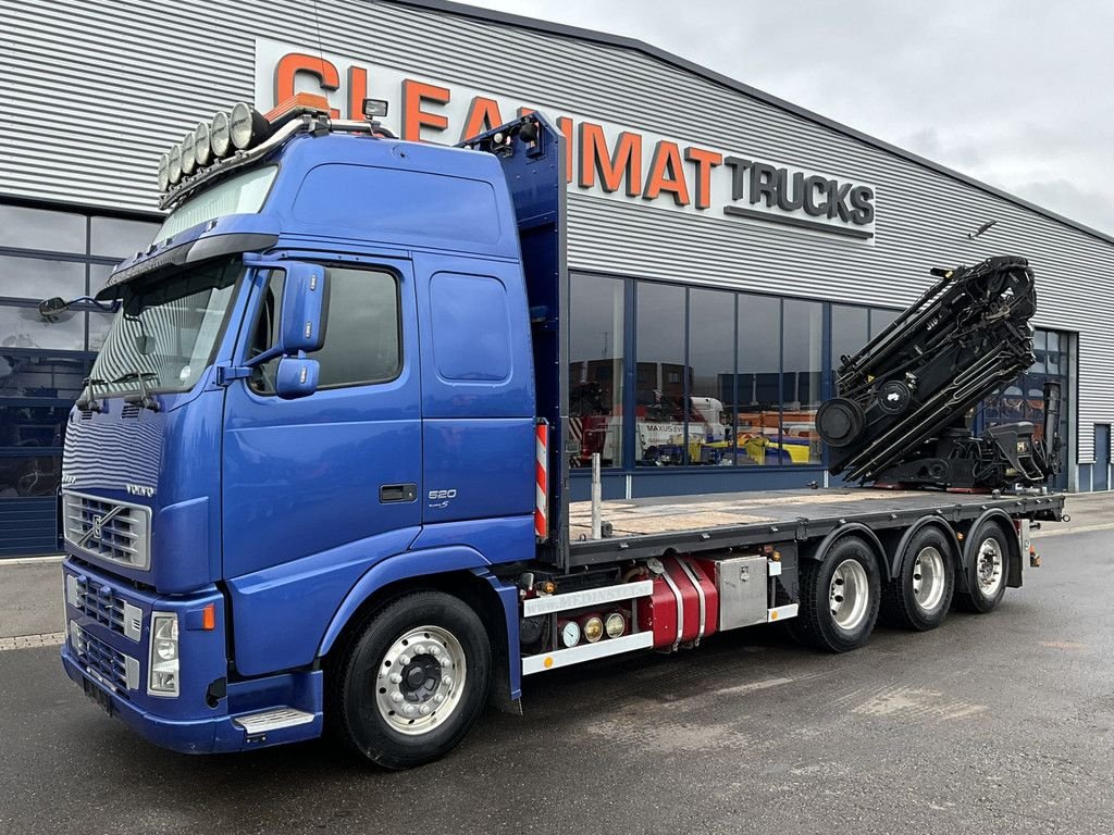 LKW of the type Volvo FH 520 8x4 Euro 5 Hiab 24 Tonmeter laadkraan + Fly-jib, Gebrauchtmaschine in ANDELST (Picture 8)