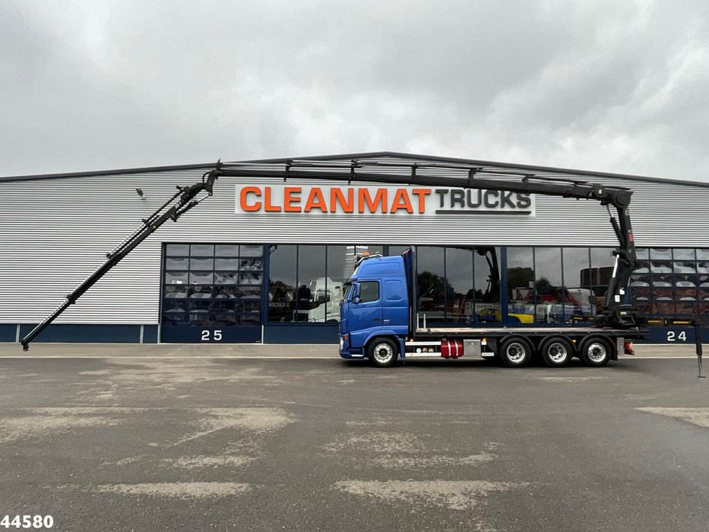 LKW du type Volvo FH 520 8x4 Euro 5 Hiab 24 Tonmeter laadkraan + Fly-jib, Gebrauchtmaschine en ANDELST (Photo 1)