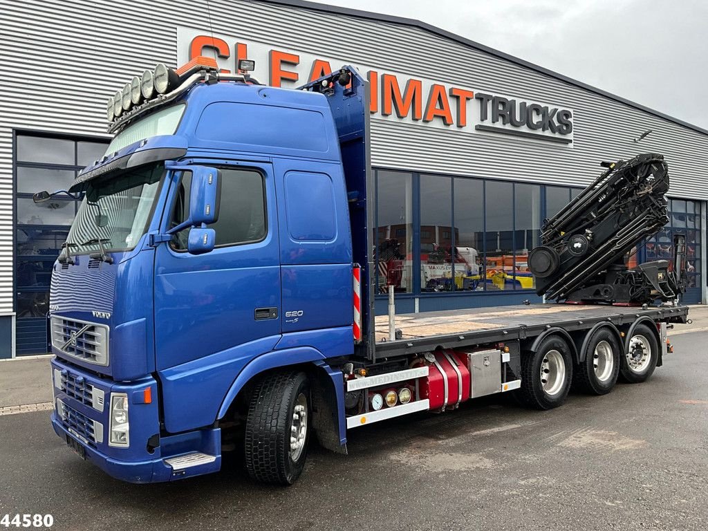 LKW des Typs Volvo FH 520 8x4 Euro 5 Hiab 24 Tonmeter laadkraan + Fly-jib, Gebrauchtmaschine in ANDELST (Bild 2)