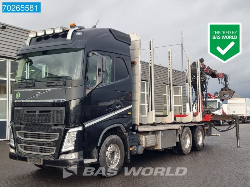 LKW des Typs Volvo FH 540 6X4 Chainsaw Palfinger Epsilon Retarder Full Safety Wood, Gebrauchtmaschine in Veghel (Bild 1)