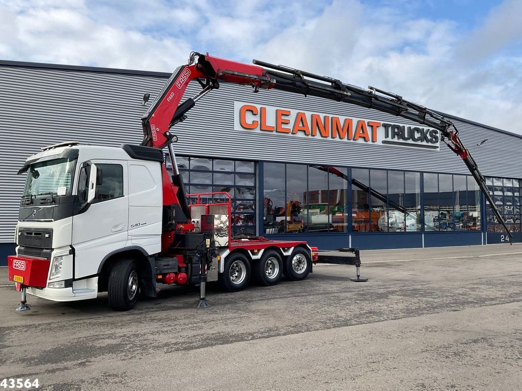 LKW Türe ait Volvo FH 540 8x4 Euro 6 Fassi 66 Tonmeter laadkraan + Fly-Jib, Gebrauchtmaschine içinde ANDELST (resim 1)