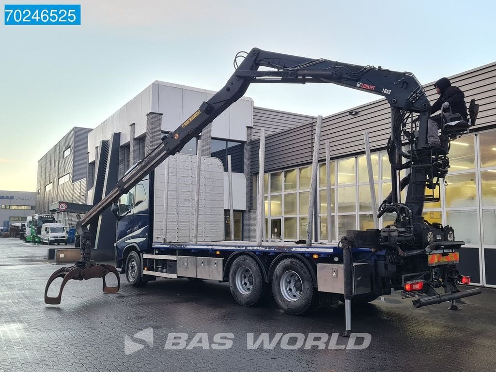 LKW van het type Volvo FH16 550 6X4 Holztransport Wood Crane Loglift 165z Retarder Euro, Gebrauchtmaschine in Veghel (Foto 7)