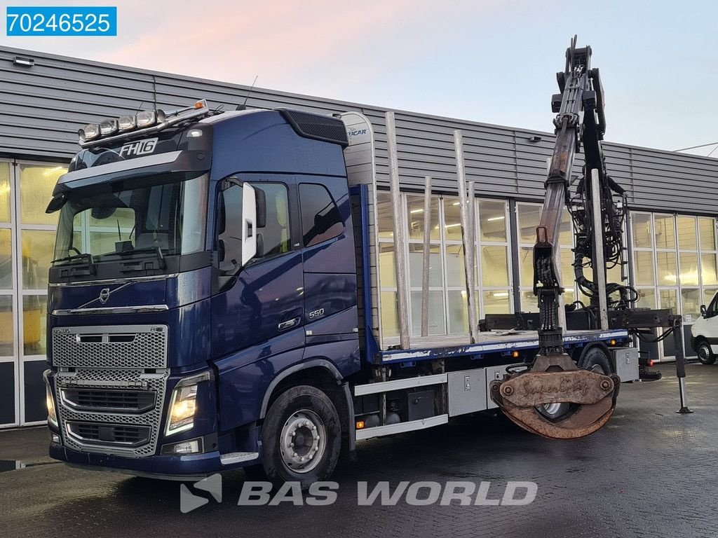 LKW van het type Volvo FH16 550 6X4 Holztransport Wood Crane Loglift 165z Retarder Euro, Gebrauchtmaschine in Veghel (Foto 5)