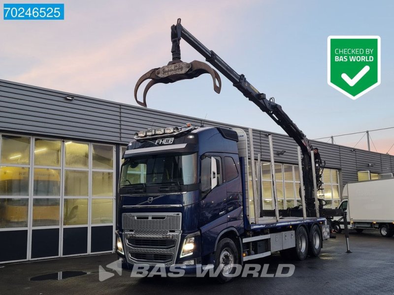 LKW of the type Volvo FH16 550 6X4 Holztransport Wood Crane Loglift 165z Retarder Euro, Gebrauchtmaschine in Veghel (Picture 1)