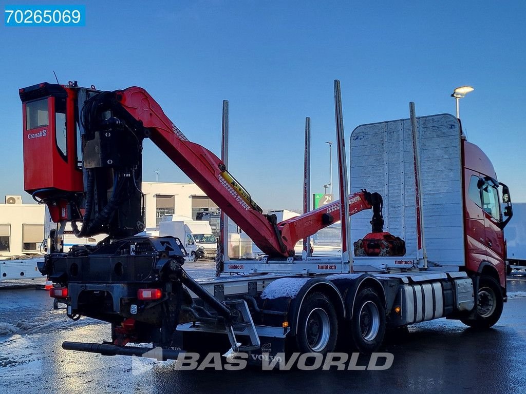 LKW des Typs Volvo FH16 750 6X4 Cranab TL 12.2 Xcab Holztransporter Retarder VEB+ D, Gebrauchtmaschine in Veghel (Bild 5)