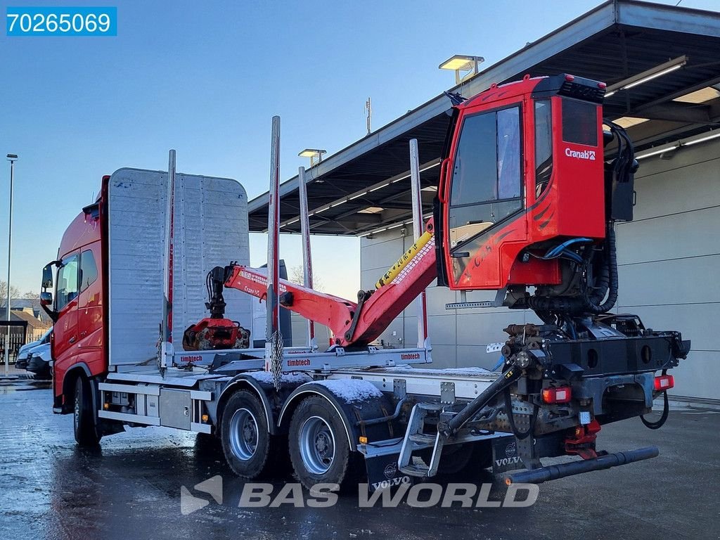 LKW des Typs Volvo FH16 750 6X4 Cranab TL 12.2 Xcab Holztransporter Retarder VEB+ D, Gebrauchtmaschine in Veghel (Bild 2)