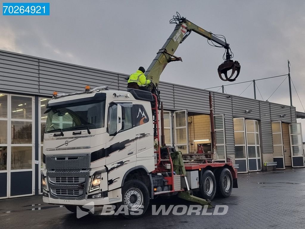 LKW del tipo Volvo FH16 750 6X4 Hiab Loglift Wood Crane VEB+ Retarder 2x Tanks Euro, Gebrauchtmaschine en Veghel (Imagen 5)