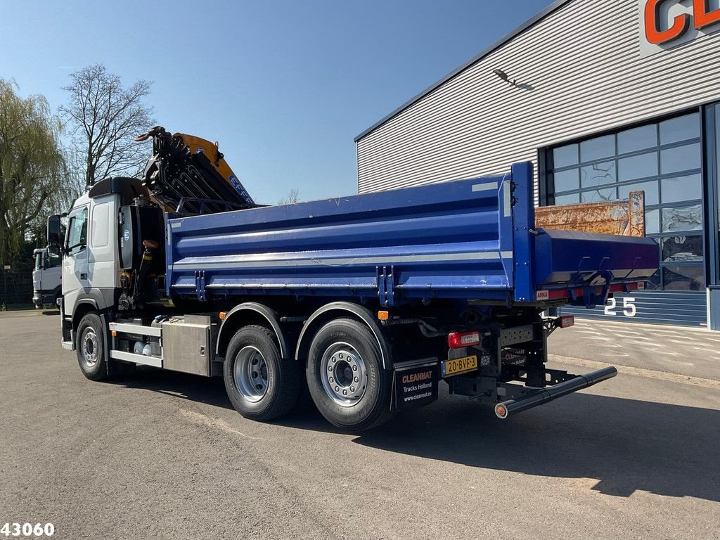 LKW Türe ait Volvo FM 460 Effer 26 Tonmeter laadkraan Kipper Just 94.130 km!, Gebrauchtmaschine içinde ANDELST (resim 9)