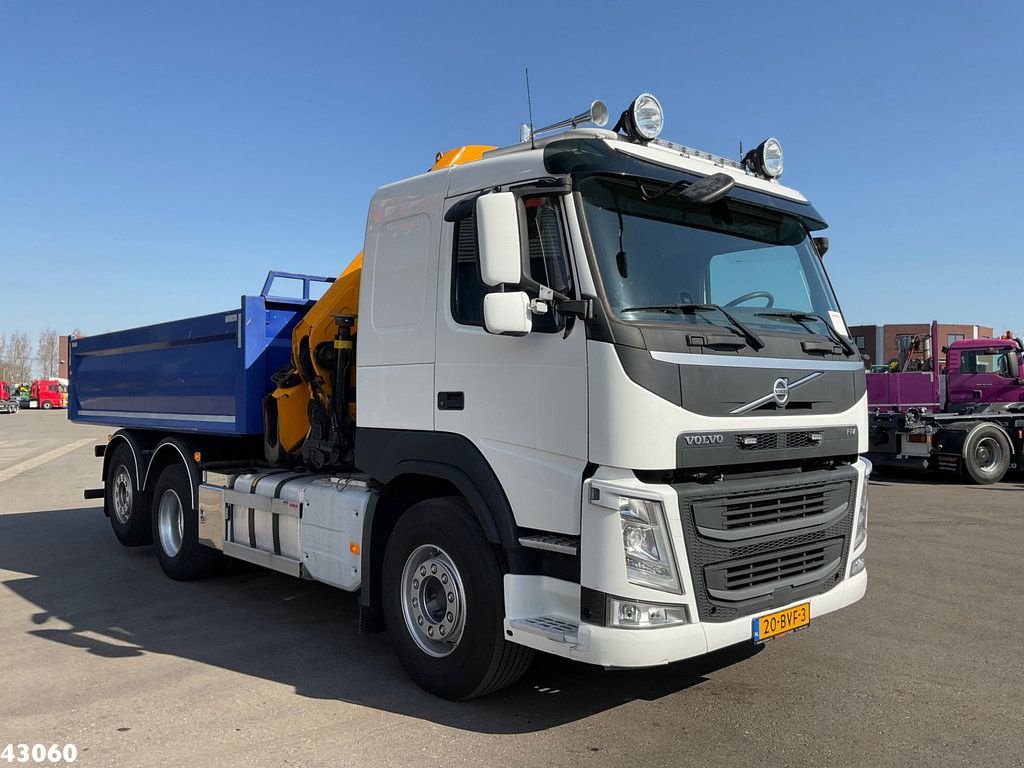 LKW of the type Volvo FM 460 Effer 26 Tonmeter laadkraan Kipper Just 94.130 km!, Gebrauchtmaschine in ANDELST (Picture 5)