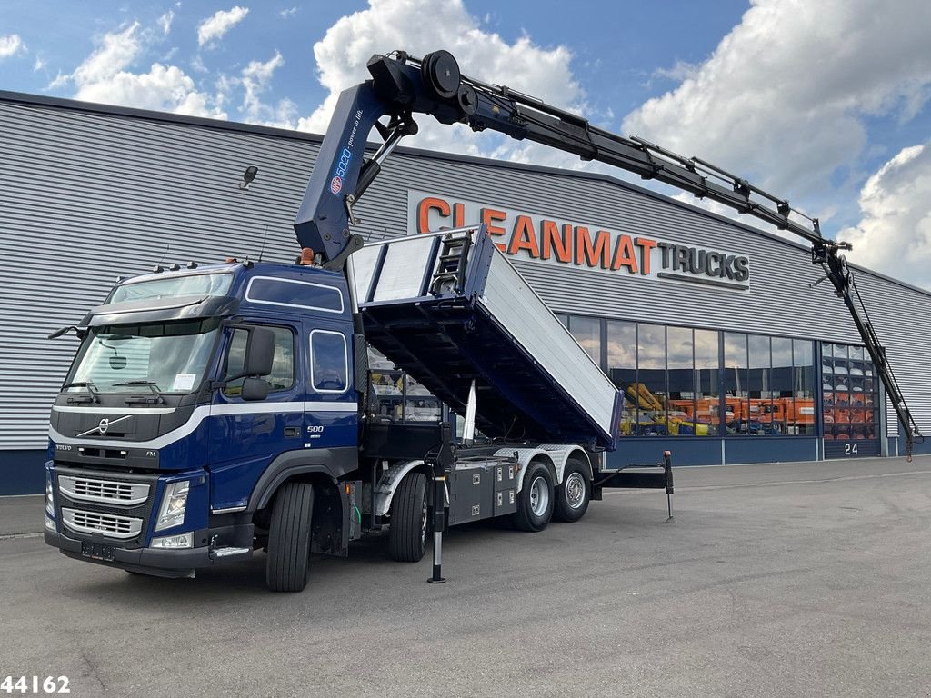 LKW tip Volvo FM 500 Euro 6 HMF 50 Tonmeter laadkraan + Fly-Jib, Gebrauchtmaschine in ANDELST (Poză 11)