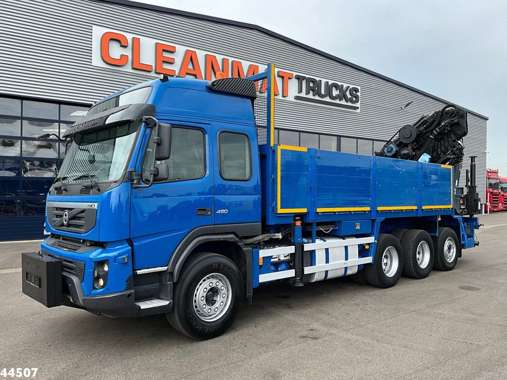 LKW des Typs Volvo FMX 450 8x4 Hiab 63 Tonmeter laadkraan + Fly-Jib, Gebrauchtmaschine in ANDELST (Bild 4)