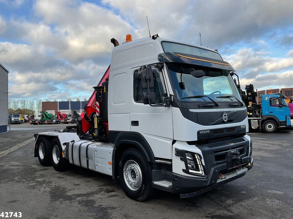 LKW Türe ait Volvo FMX 500 6x4 Euro 6 Fassi 45 Tonmeter laadkraan, Gebrauchtmaschine içinde ANDELST (resim 10)