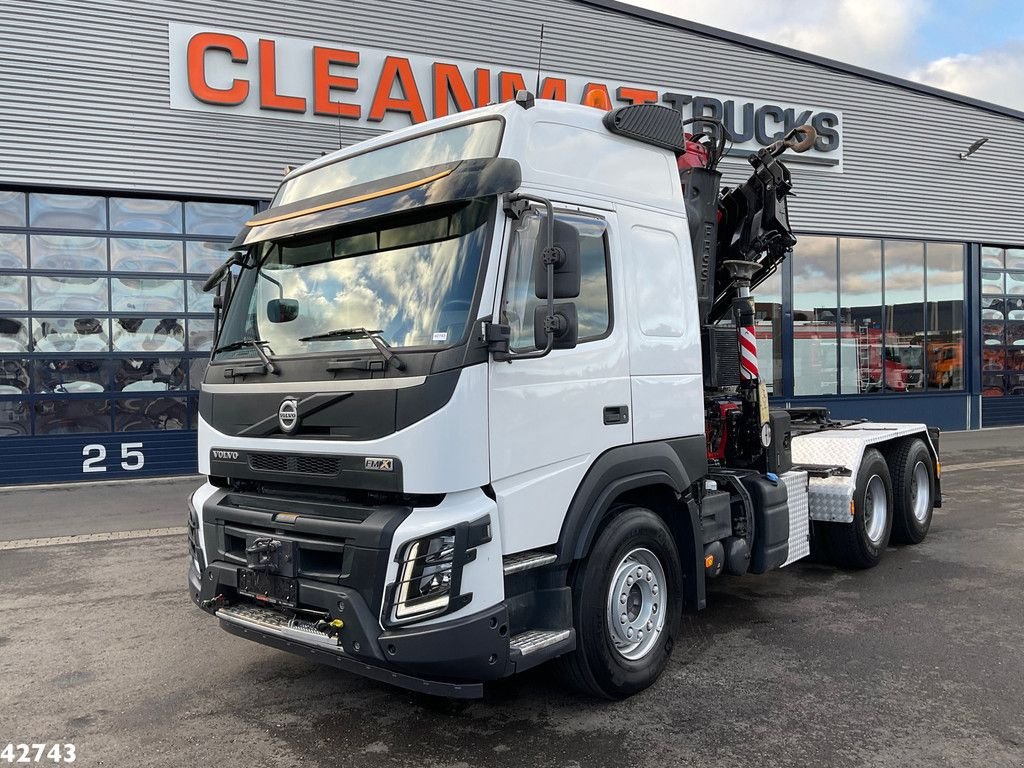 LKW des Typs Volvo FMX 500 6x4 Euro 6 Fassi 45 Tonmeter laadkraan, Gebrauchtmaschine in ANDELST (Bild 4)