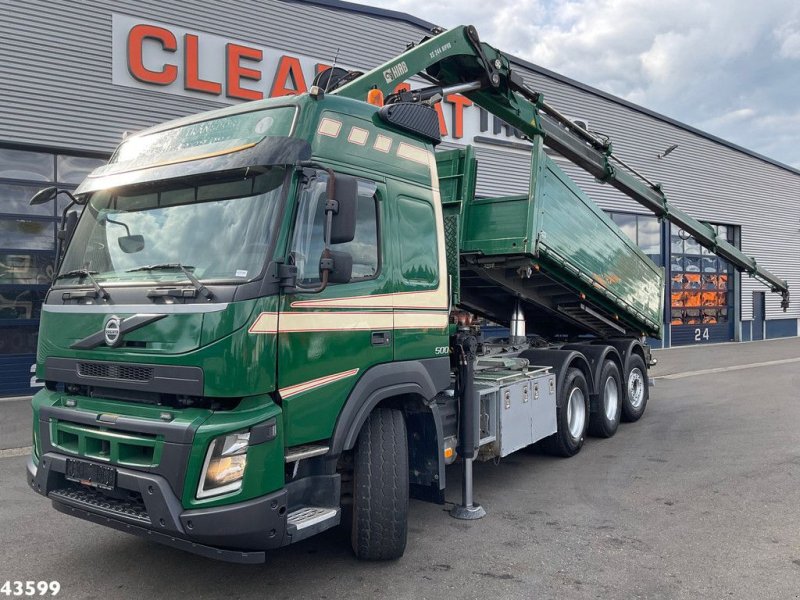 LKW van het type Volvo FMX 500 8x4 Euro 6 Hiab 24 Tonmeter laadkraan, Gebrauchtmaschine in ANDELST (Foto 1)