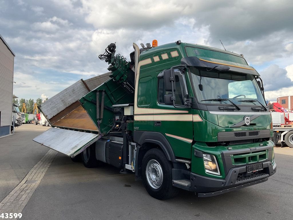 LKW tipa Volvo FMX 500 8x4 Euro 6 Hiab 24 Tonmeter laadkraan, Gebrauchtmaschine u ANDELST (Slika 10)