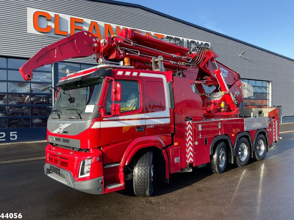 LKW des Typs Volvo FMX 500 8x4 Euro 6 MPG 150 Tonmeter laadkraan Just 53.033 km!, Gebrauchtmaschine in ANDELST (Bild 4)