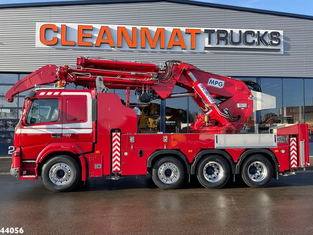 LKW des Typs Volvo FMX 500 8x4 Euro 6 MPG 150 Tonmeter laadkraan Just 53.033 km!, Gebrauchtmaschine in ANDELST (Bild 7)