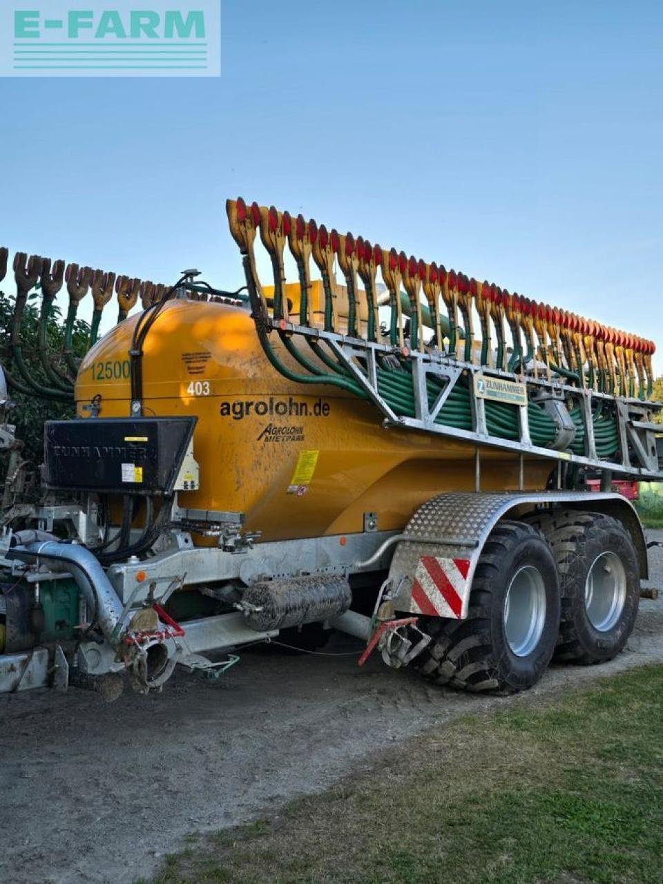 LKW des Typs Zunhammer mke 12,5 pu mit 15m glidefix mit doppeldüse, Gebrauchtmaschine in NEUKIRCHEN V. WALD (Bild 3)