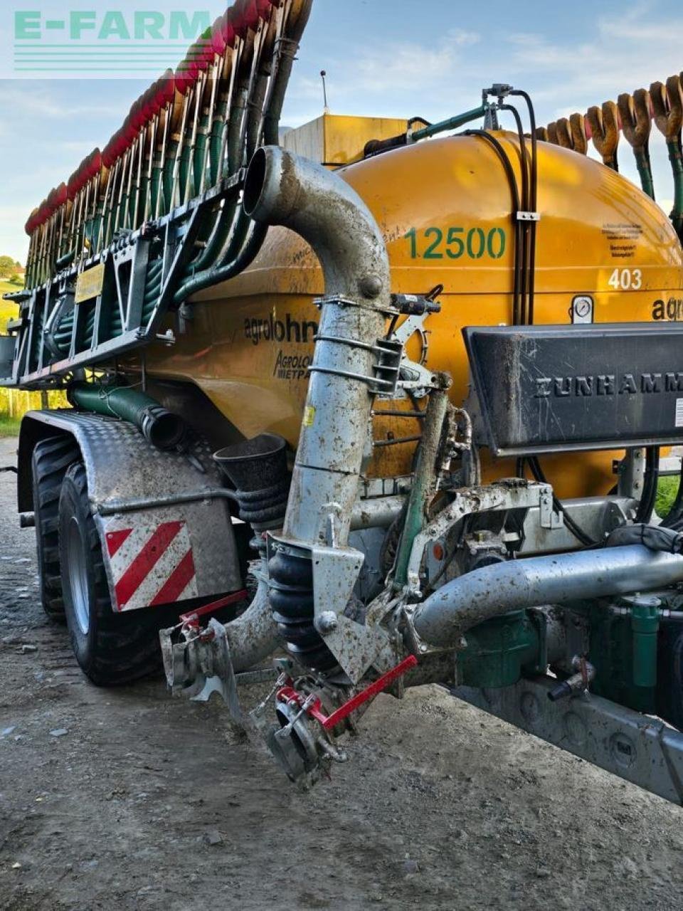 LKW des Typs Zunhammer mke 12,5 pu mit 15m glidefix mit doppeldüse, Gebrauchtmaschine in NEUKIRCHEN V. WALD (Bild 4)