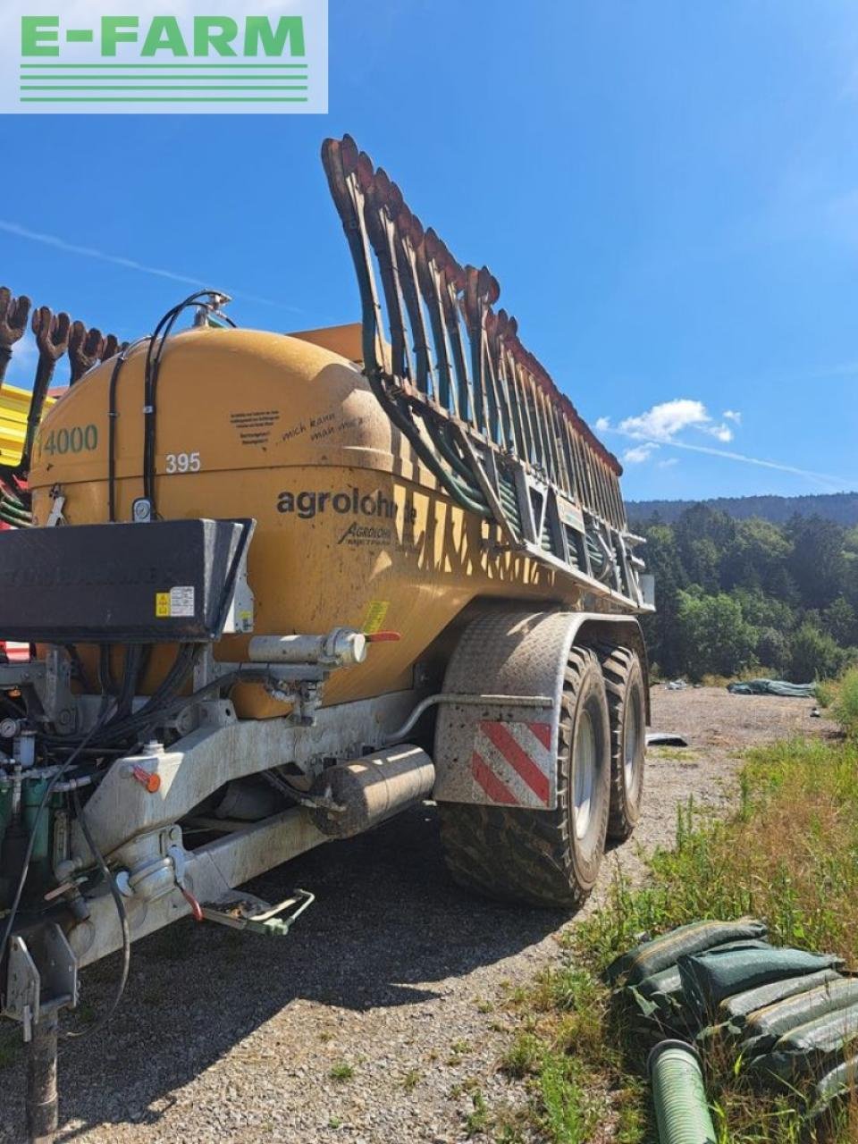 LKW типа Zunhammer mke 14 pu mit 15 m glidefix mit doppeldüse, Gebrauchtmaschine в NEUKIRCHEN V. WALD (Фотография 1)