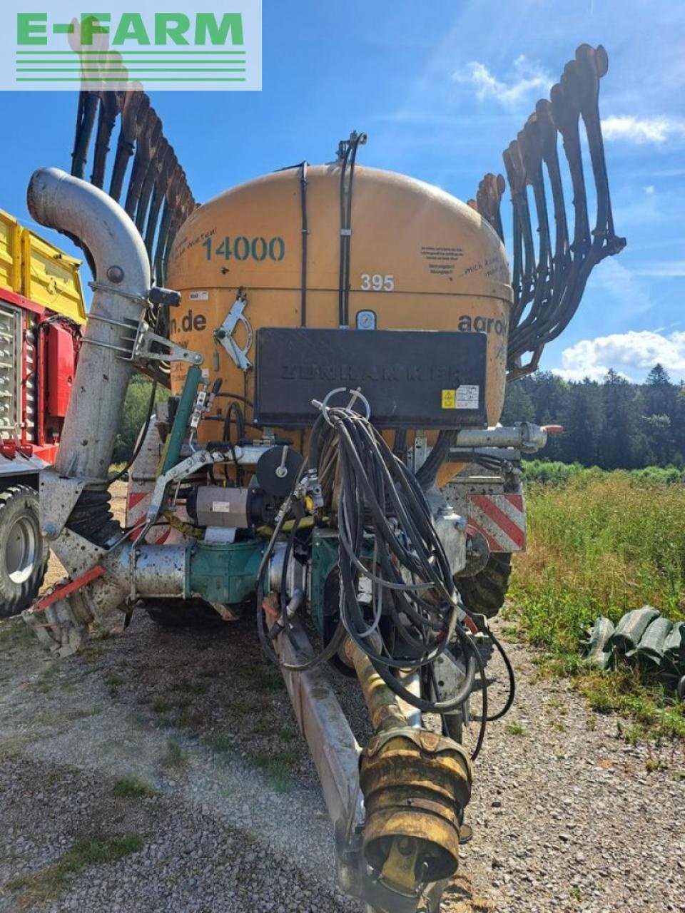 LKW typu Zunhammer mke 14 pu mit 15 m glidefix mit doppeldüse, Gebrauchtmaschine w NEUKIRCHEN V. WALD (Zdjęcie 3)