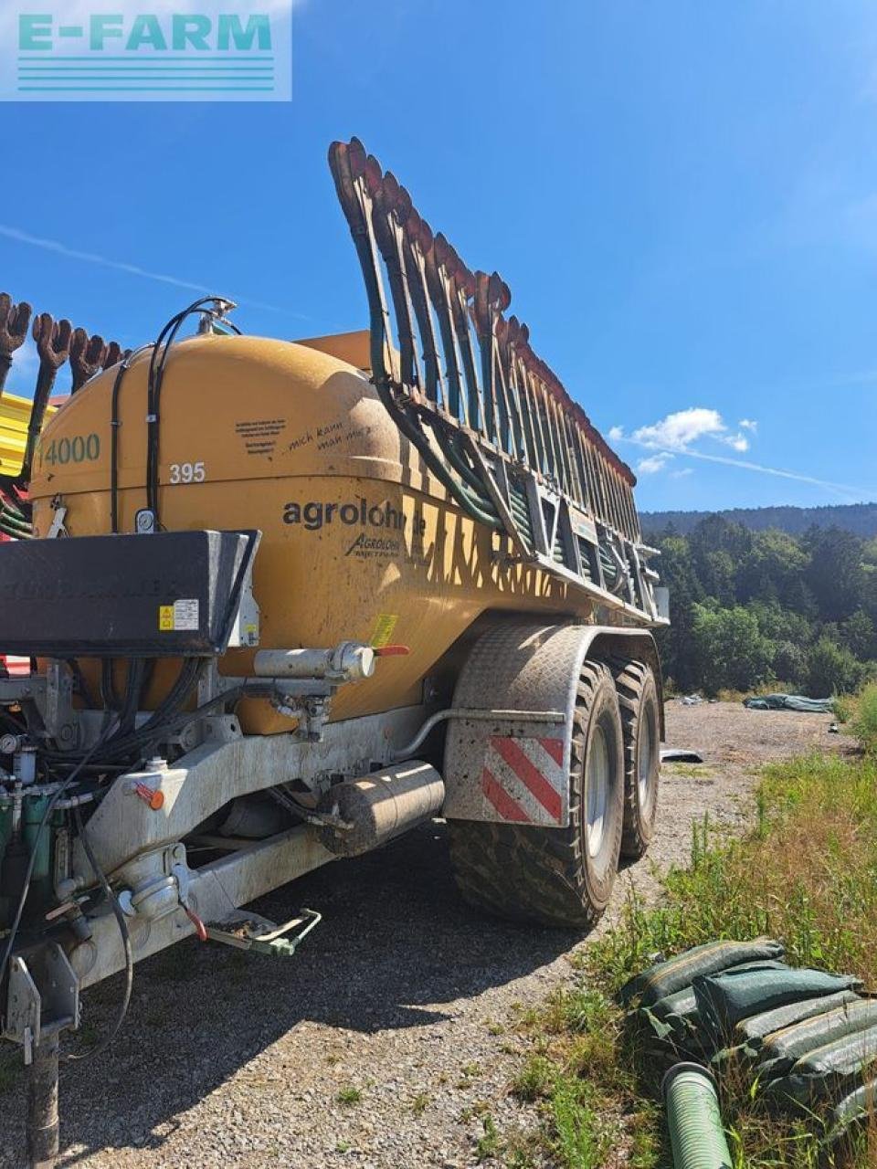 LKW del tipo Zunhammer mke 14 pu mit 15 m glidefix mit doppeldüse, Gebrauchtmaschine en NEUKIRCHEN V. WALD (Imagen 1)