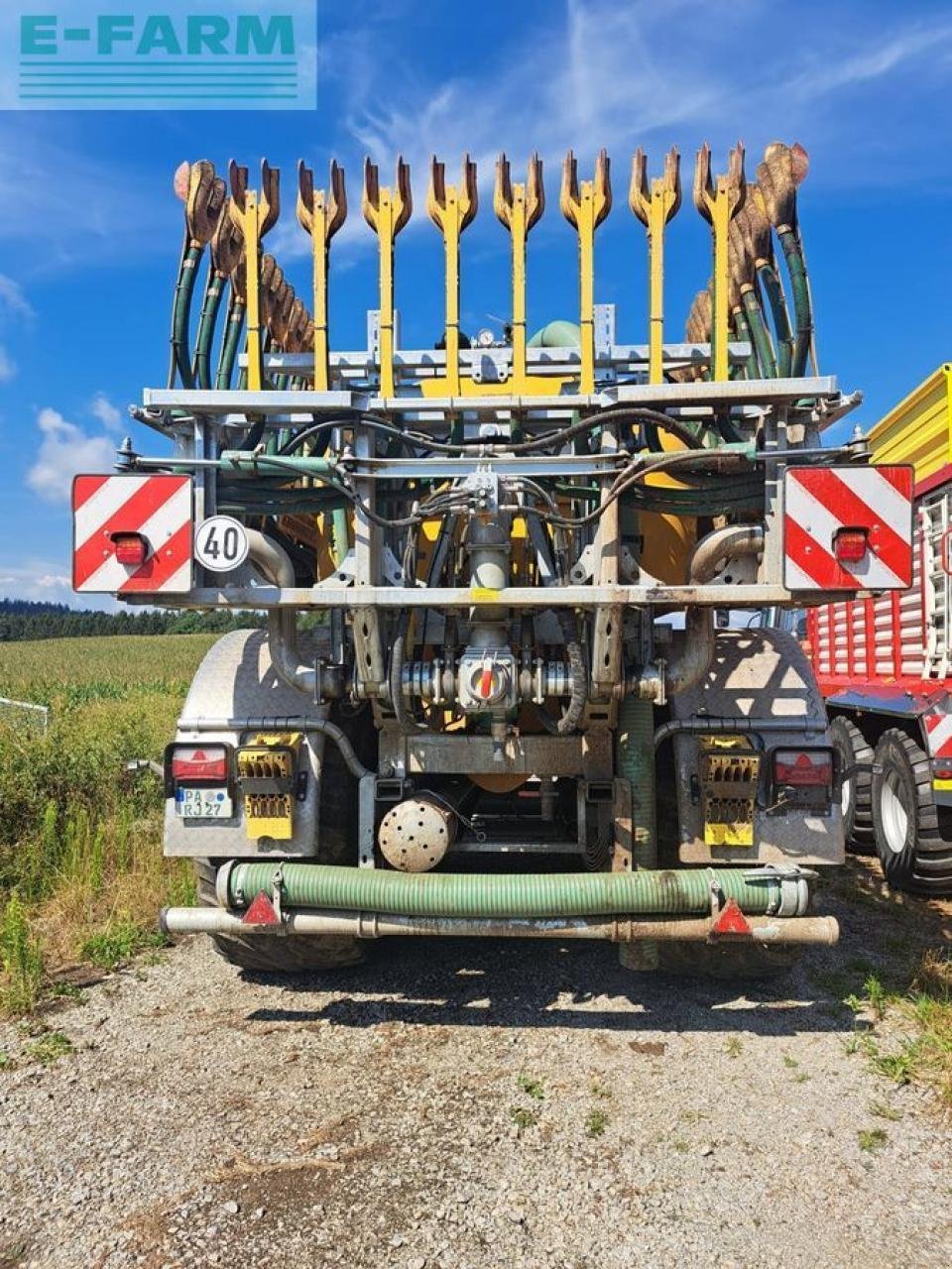 LKW del tipo Zunhammer mke 14 pu mit 15 m glidefix mit doppeldüse, Gebrauchtmaschine en NEUKIRCHEN V. WALD (Imagen 5)