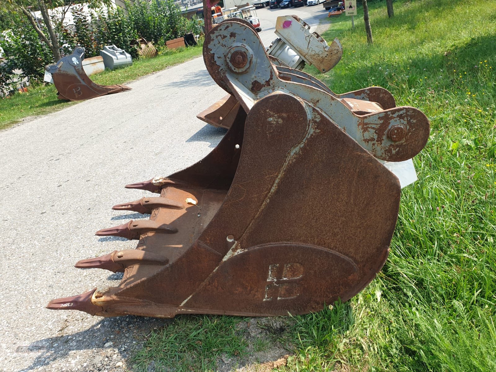 Löffel van het type Baumaschinentechnik Tieflöffel 120 cm mit SW2, Gebrauchtmaschine in Deutsch - Goritz (Foto 2)