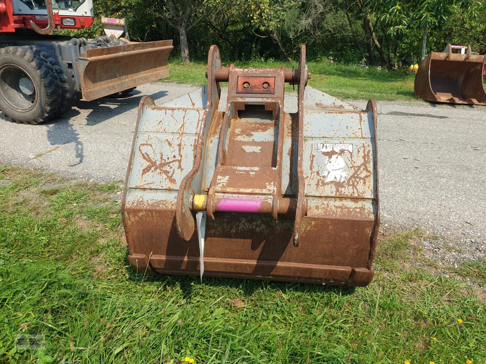 Löffel typu Baumaschinentechnik Tieflöffel 120 cm mit SW2, Gebrauchtmaschine v Deutsch - Goritz (Obrázek 4)