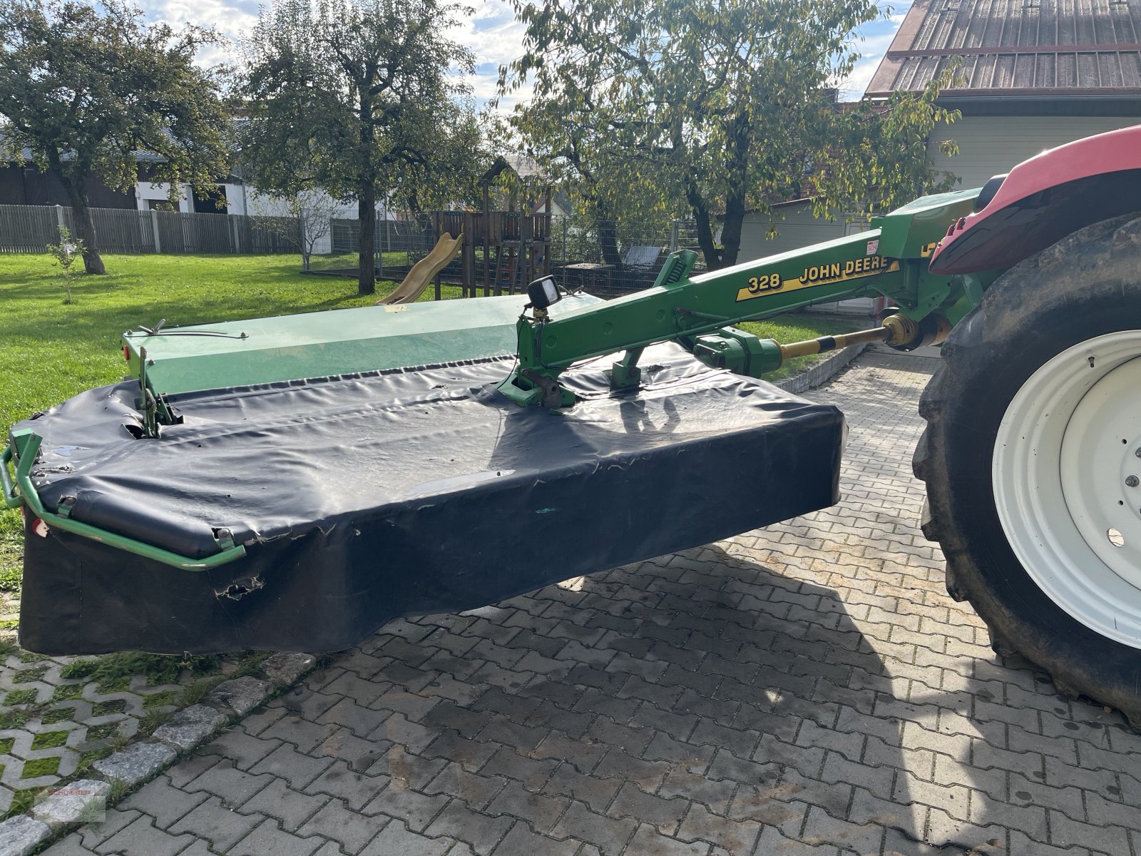 Mähaufbereiter & Zetter des Typs John Deere 328, Gebrauchtmaschine in Schwandorf (Bild 3)