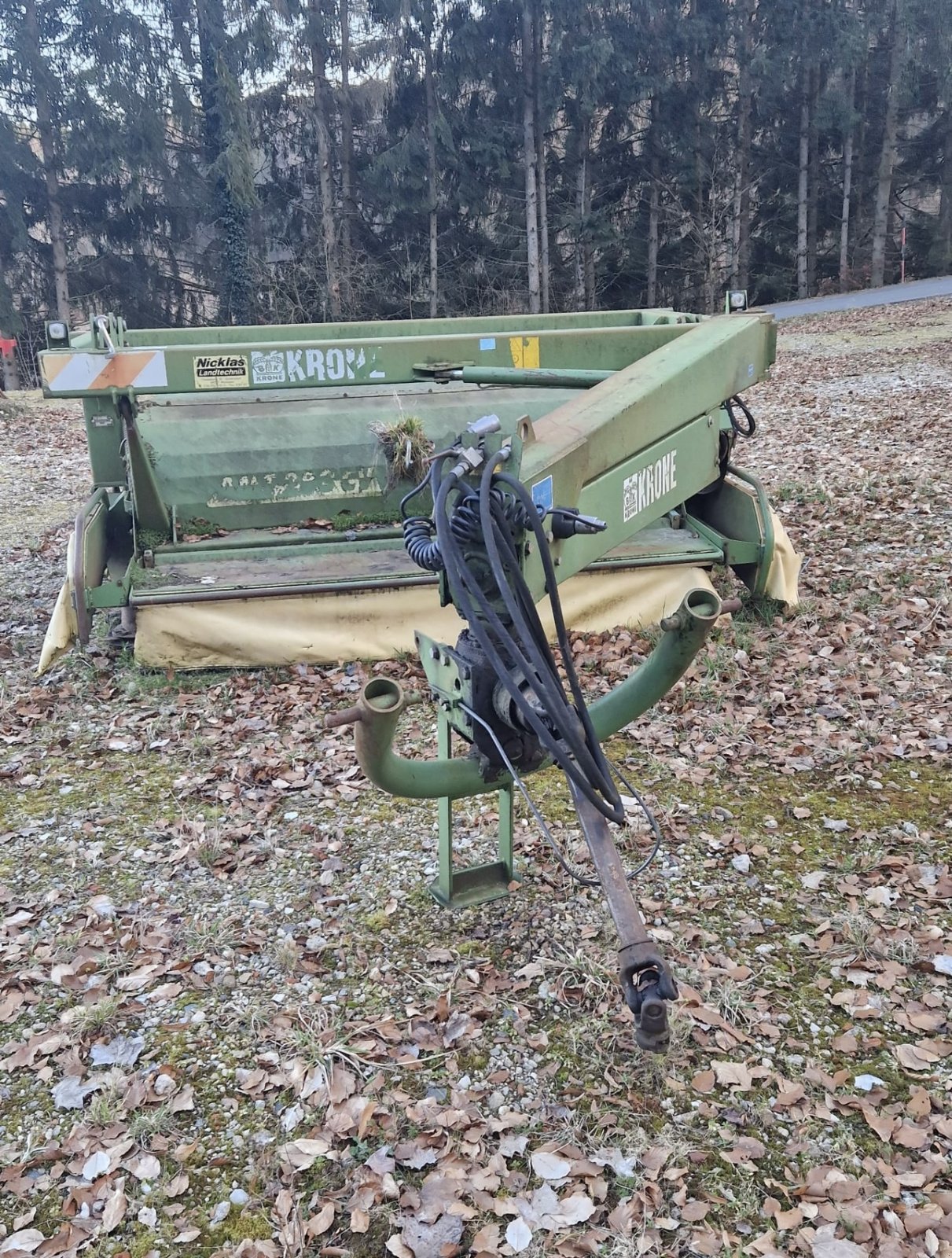 Mähaufbereiter & Zetter Türe ait Krone AMT 283 CV, Gebrauchtmaschine içinde Betzenstein (resim 1)