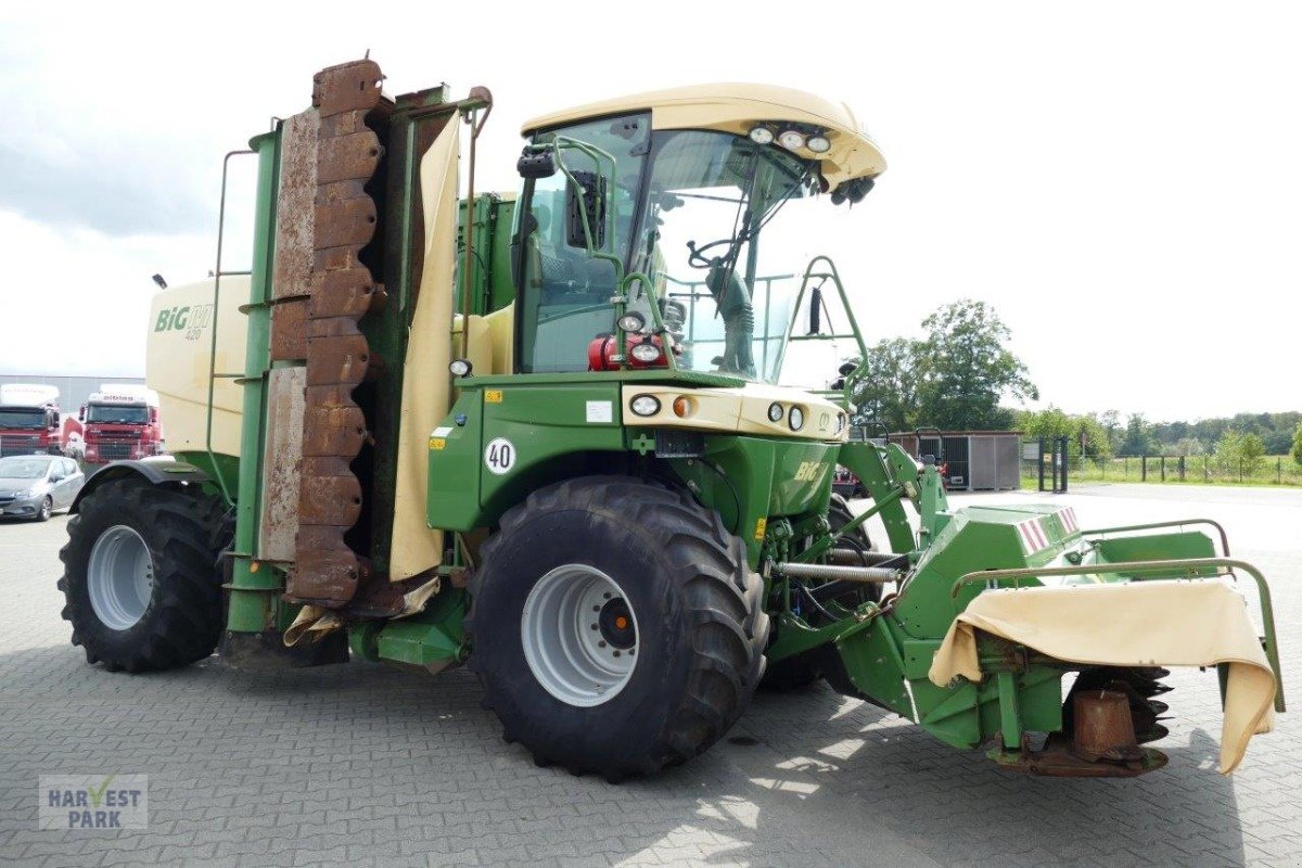 Mähaufbereiter & Zetter des Typs Krone Big M 420 CV, Gebrauchtmaschine in Emsbüren (Bild 5)