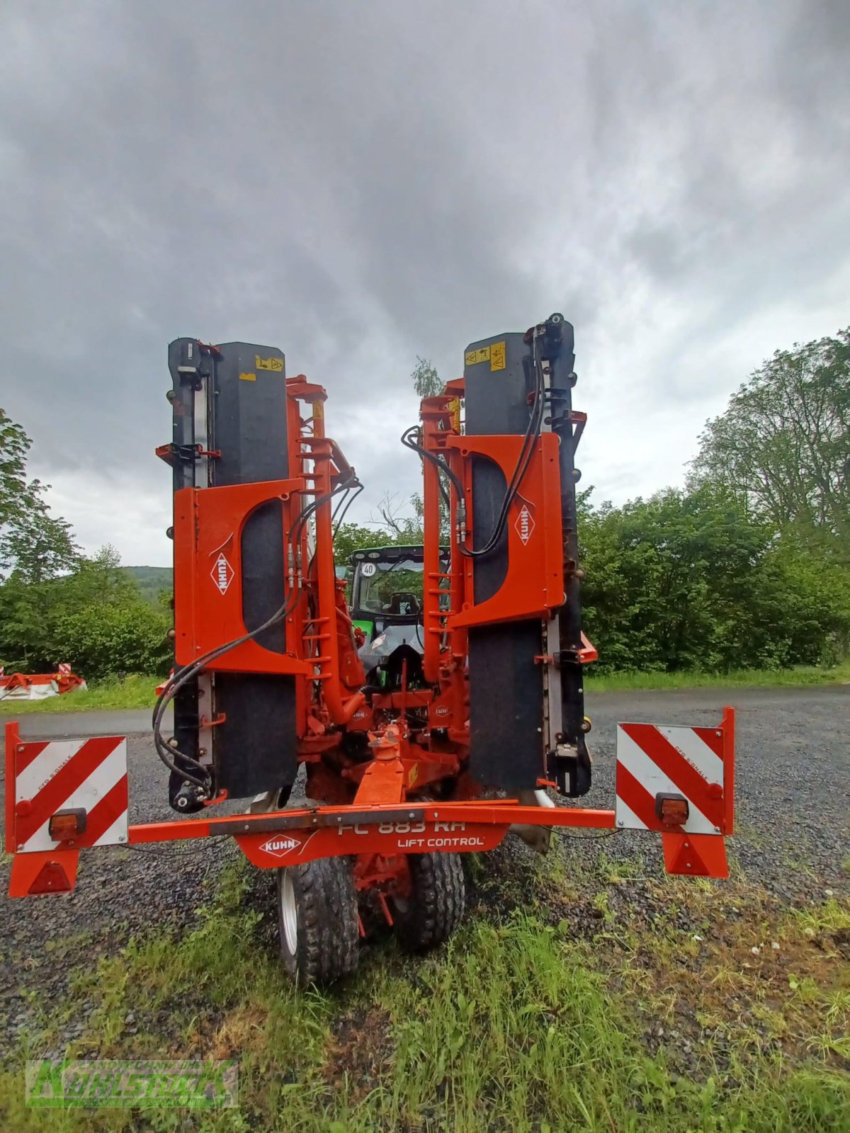 Mähaufbereiter & Zetter van het type Kuhn FC 883-FF RA, Gebrauchtmaschine in Tann (Foto 6)