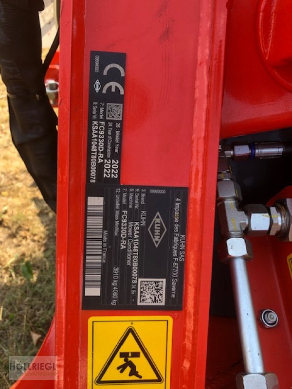 Mähaufbereiter & Zetter tip Kuhn FC 9330 D RA, Neumaschine in Hohenburg (Poză 9)