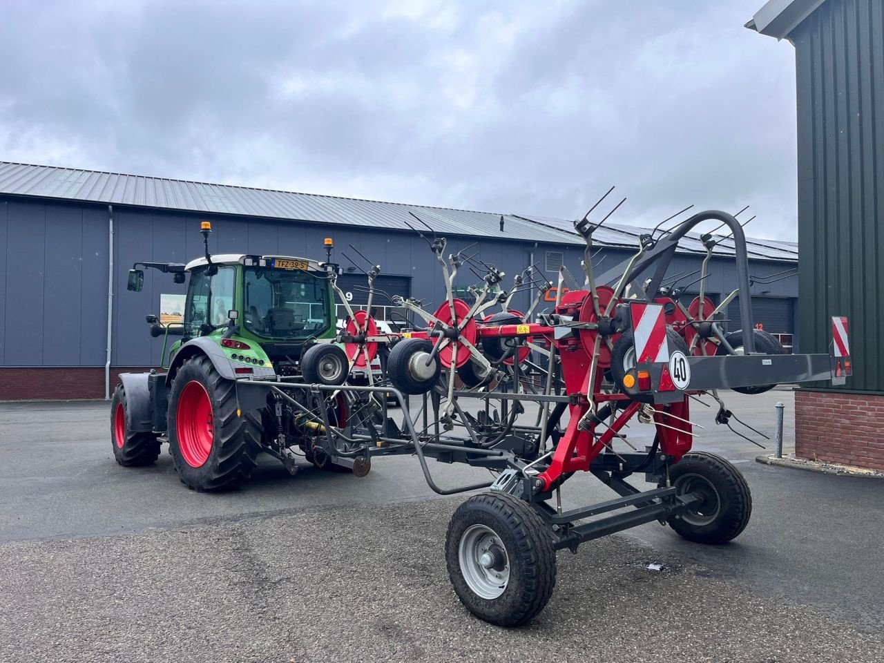 Mähaufbereiter & Zetter du type Massey Ferguson TD 1008 TRC, Gebrauchtmaschine en Montfoort (Photo 8)