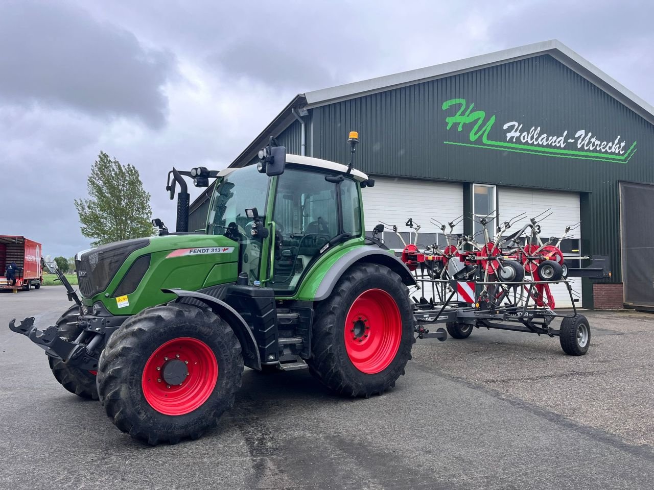 Mähaufbereiter & Zetter Türe ait Massey Ferguson TD 1008 TRC, Gebrauchtmaschine içinde Montfoort (resim 11)